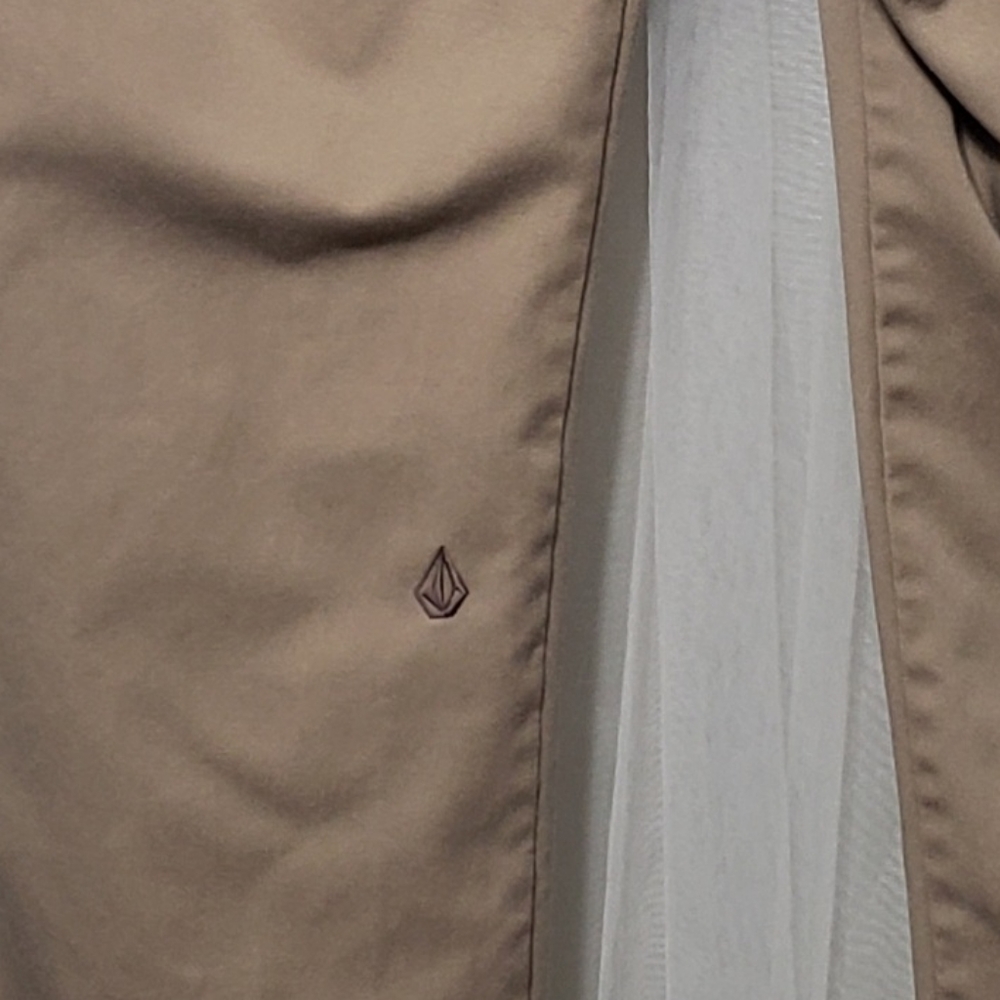 Volcom Men's Sz 30 Frickin Chino Pants Khaki - Picture 8 of 15